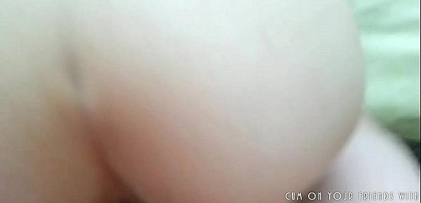  Young Teen Slut Bending Over For My Cock POV